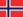 Flagge Norwegen