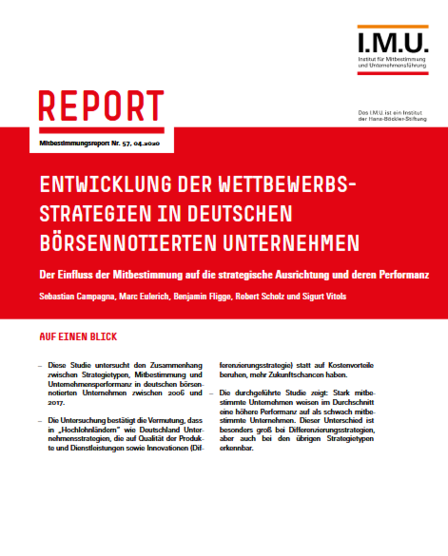 Cover Mitbestimmungsreport 57