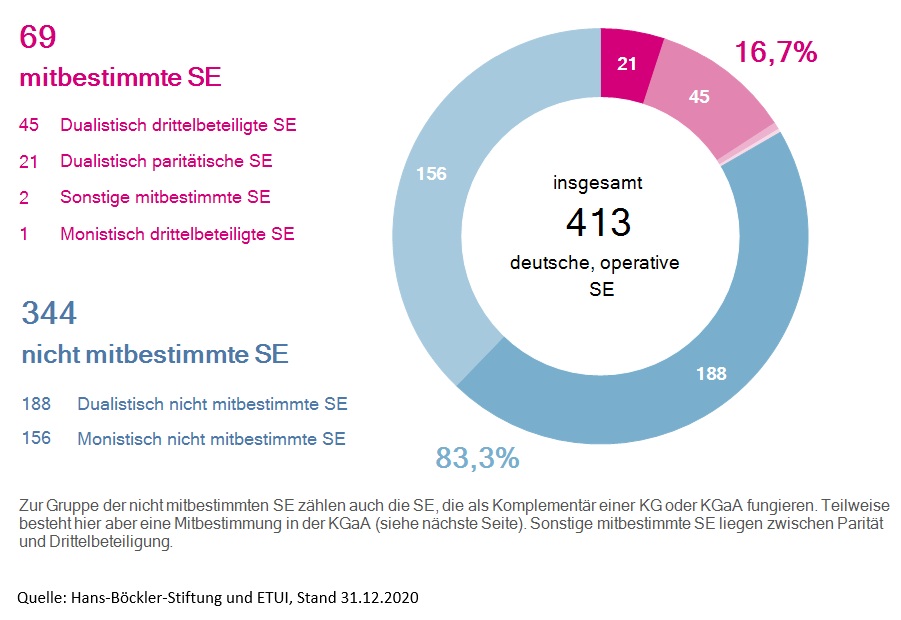 Grafik Mitbestimmte SE