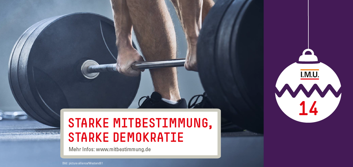 Starke Mitbestimmung, starke Demokratie