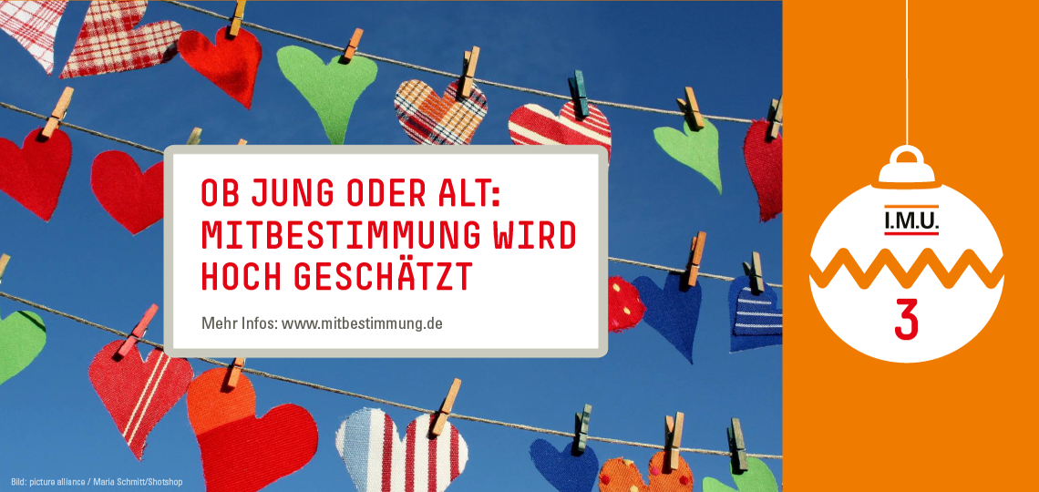 Ob Jung oder Alt: Mitbestimmung wird hoch geschätzt 