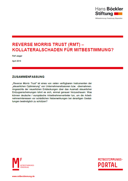 Cover Reverse Morris Trust