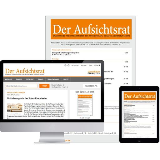 Cover Der Aufsichtsrat