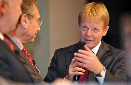DGB-Vorsitzender Reiner Hoffmann - © HBS / Bettina Ausserhofer