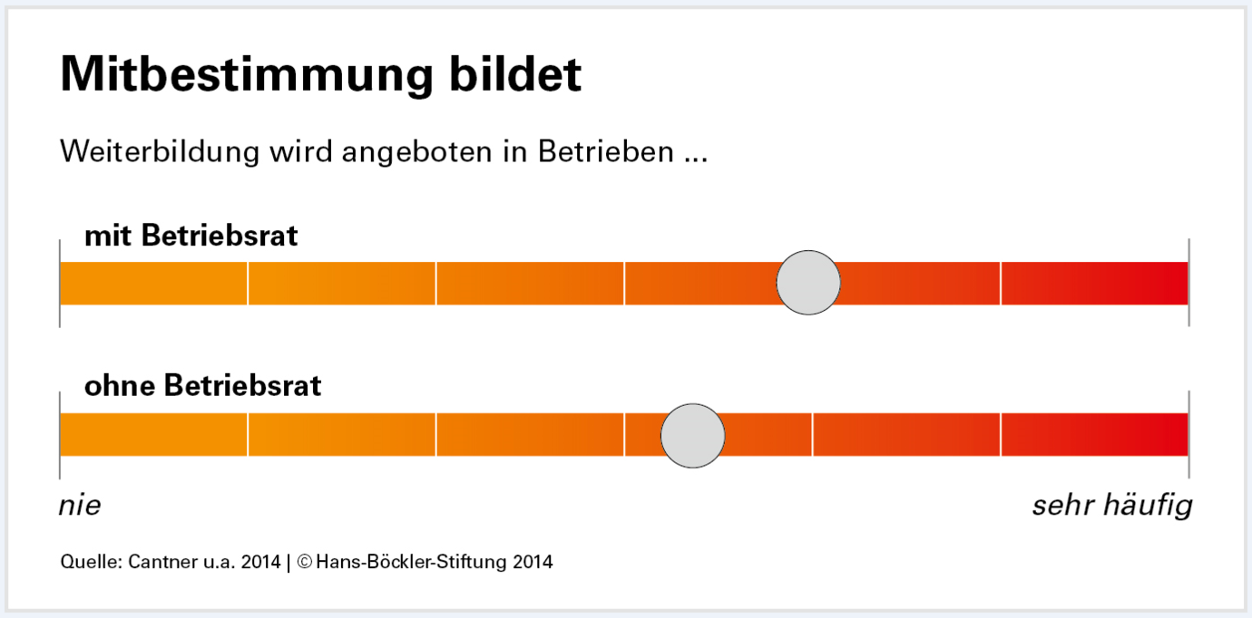 Mitbestimmung bildet - Grafik aus Böckler Impuls