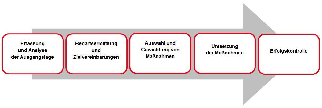 Schritte des Wissensmanagement