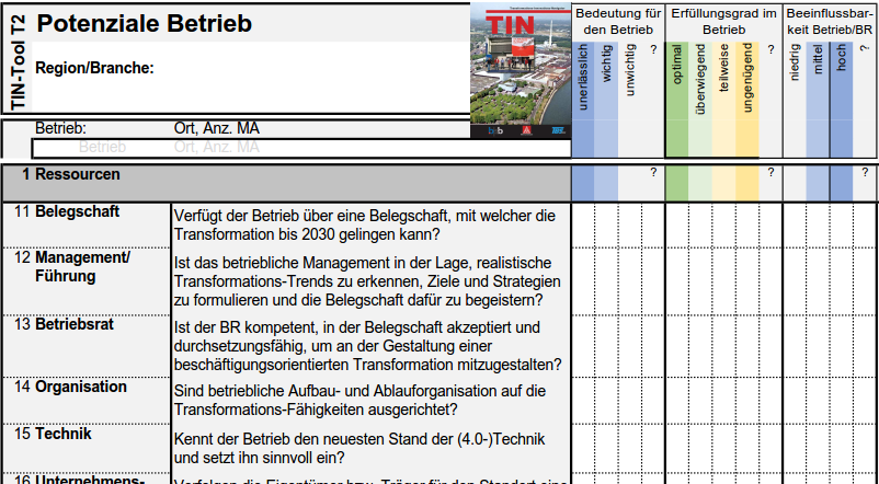 Screenshot aus Tool 2